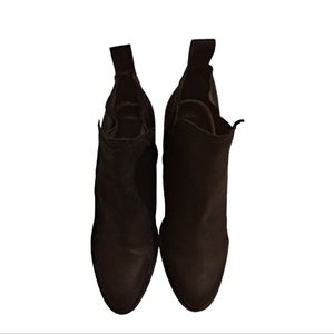 Dolce Vita Women's Sarla Black Suede Ankle Boots Size 8.5